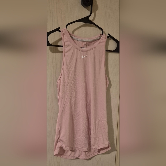 Nike Pink Sleeveless Muscle Tee - Picture 1 of 5